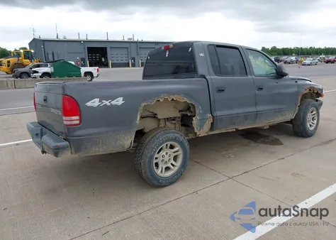 2003 Dodge Dakota Sport/Sxt from USA, damaged, VIN 1D7HG38NX3S134495